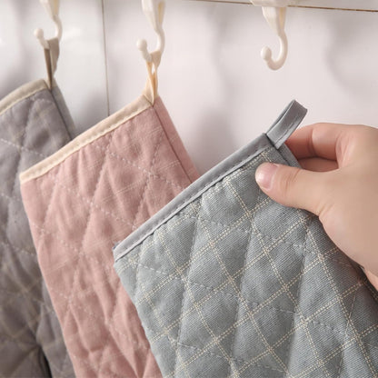 Oven Glove mat Two-piece Set Thickened for Cooking/Baking/Grilling