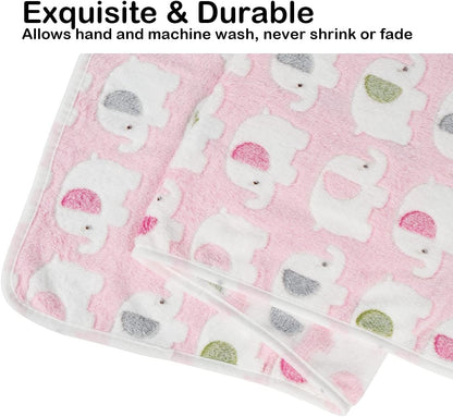 1 Pack 3 Dog Blankets, Soft Fluffy Fleece Pet Blanket Warm Sleep Mat Paw Print Design Puppy Kitten Throw Blanket Doggy Mat, Blanket for Dogs