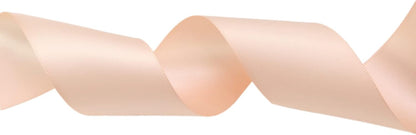 1.5" Peach Double Face Satin Ribbon 50yd for Gifts & Bows