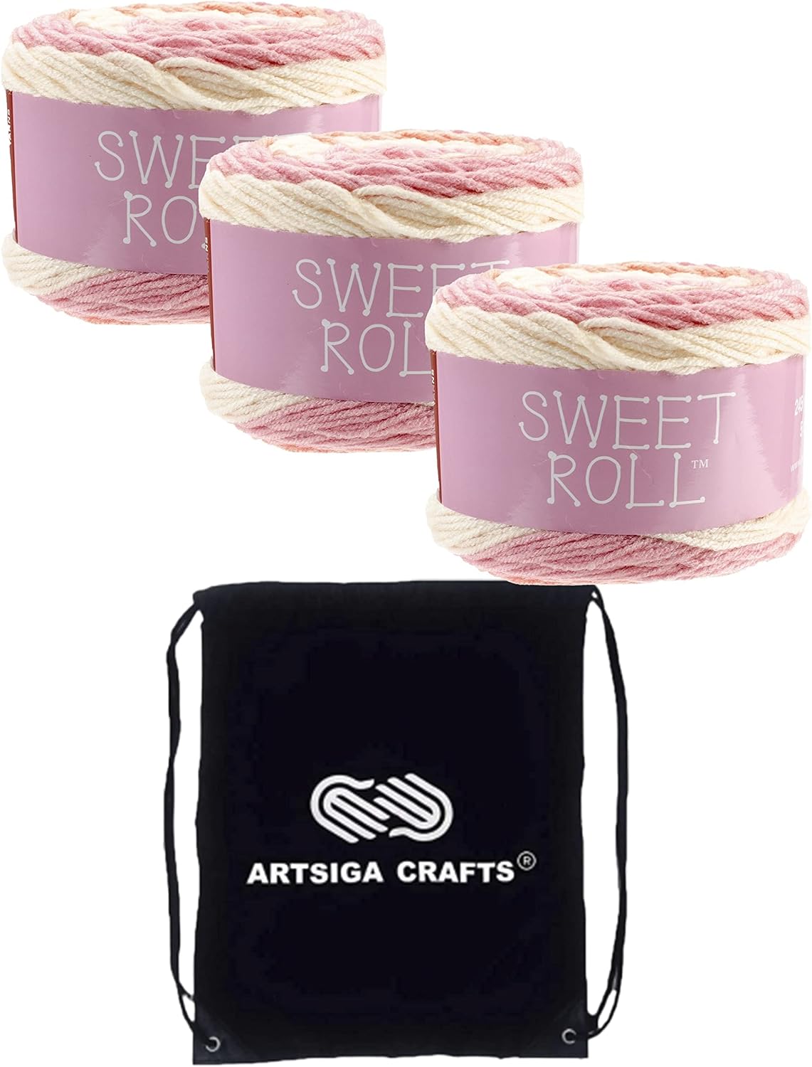 Yarns Sweet Roll Peaches & Cream Pop 1047-21