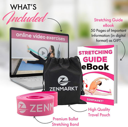 Ballet Stretch Bands for Flexibility, Strength and Dance Training
