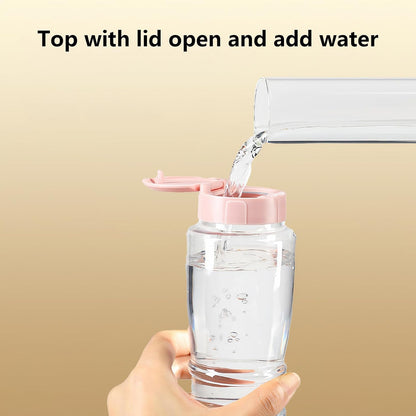 Pink 17oz/500ml No Drip Guinea Pig & Rabbit Water Bottle