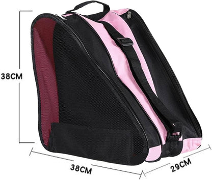 Roller Skating Bag Ice Skating Bag Lightweight Skating Shoes Carrying Bag Handbag for Figure Skates Inline Skates Accessories