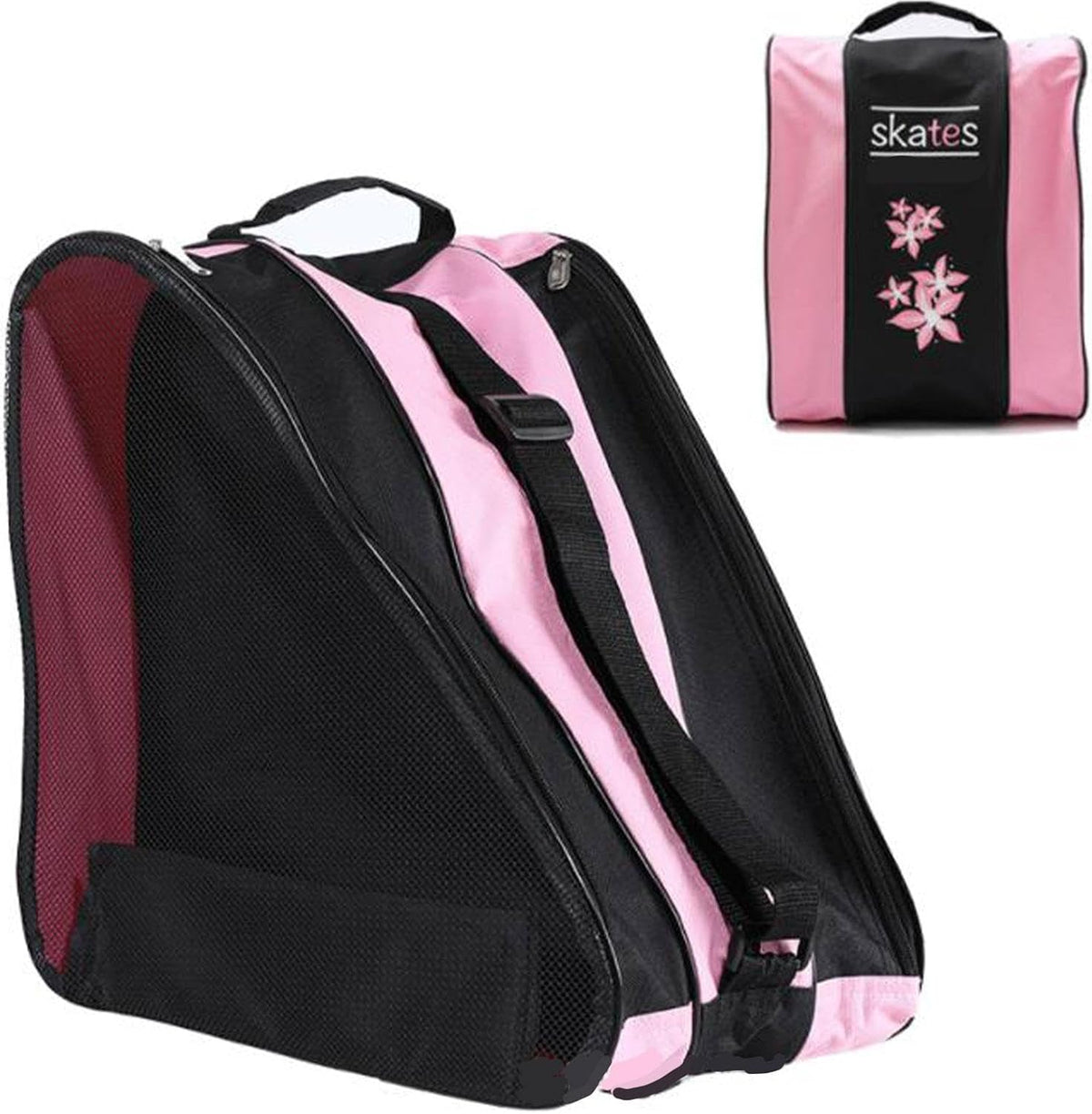 Roller Skating Bag Ice Skating Bag Lightweight Skating Shoes Carrying Bag Handbag for Figure Skates Inline Skates Accessories