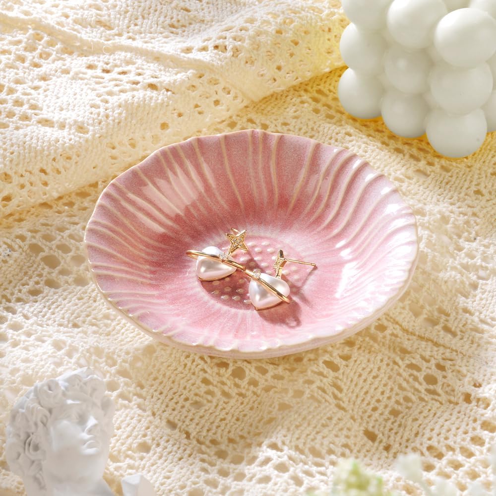 Sunflower Jewelry Tray, Pink., SFJT-01