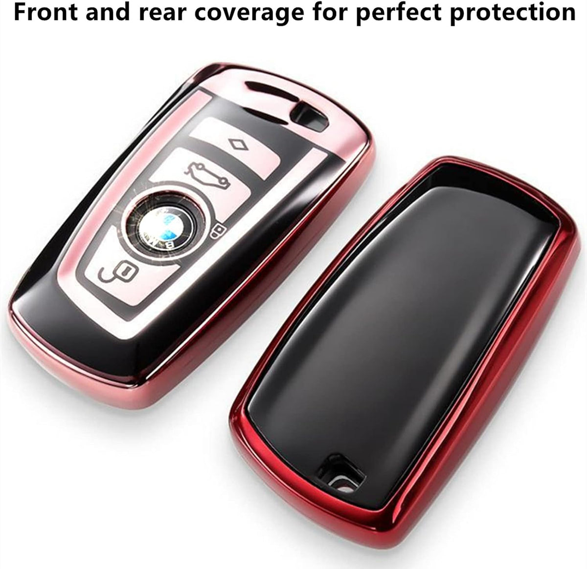 Creativity For BMW X5 Key cover and Key chain accessories (Pink set)