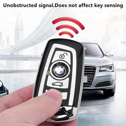 Creativity For BMW X5 Key cover and Key chain accessories (Pink set)