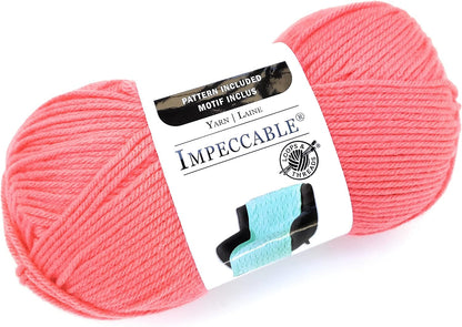 Impeccable Yarn 4.5 oz. One Ball - Coral