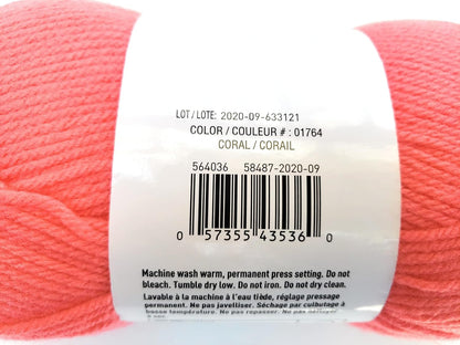 Impeccable Yarn 4.5 oz. One Ball - Coral