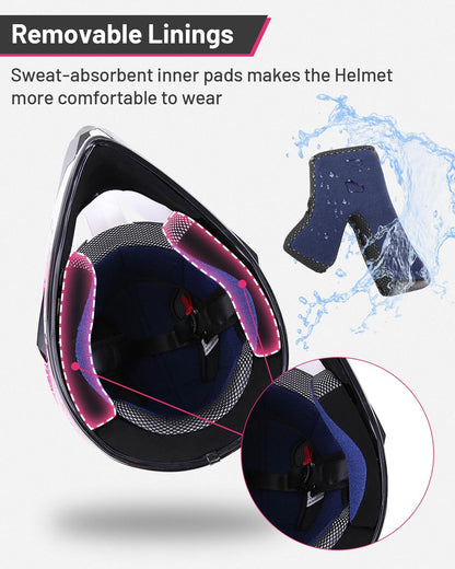 Youth Dirt Bike Helmet DOT Approved, Kids Full Face Motocross Helmet