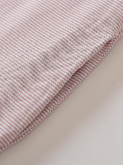 Women's Striped Cotton Robe Lightweight Long Bathrobe