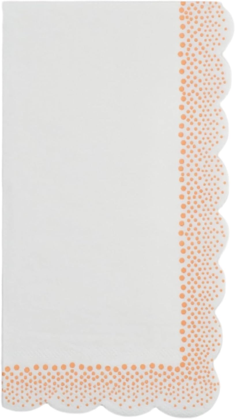Gatherings by CP Harmony Dots Guest Towels, 16 Pack, 5 x 7.5 Inch