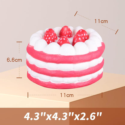 Squishies Cake Slow Rising Kawaii Squishie Toy for Collection Color Random