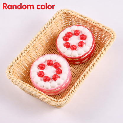 Squishies Cake Slow Rising Kawaii Squishie Toy for Collection Color Random