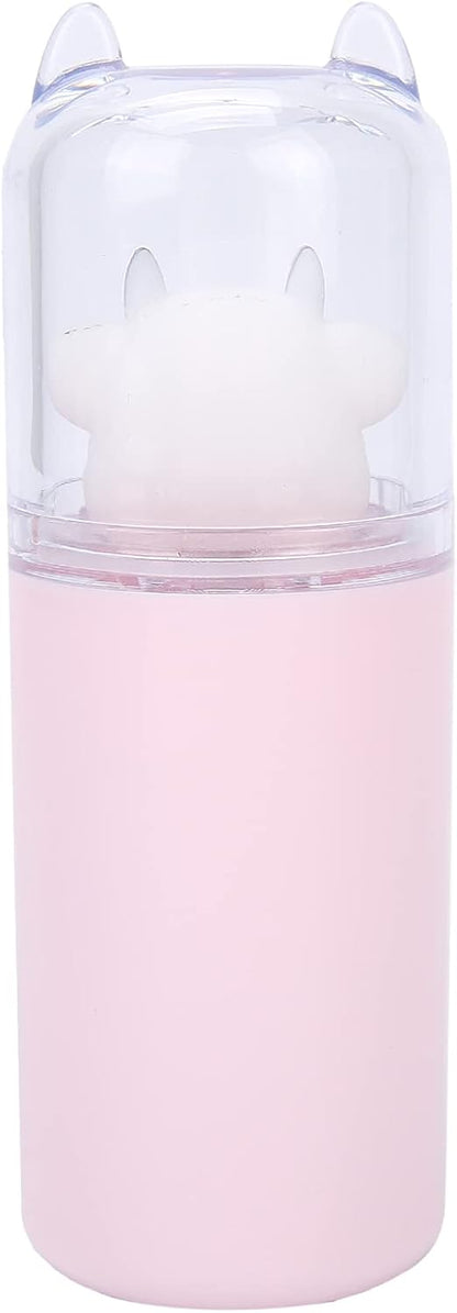 Nano Facial Mister, Cute Cartoon Animal Facial Mist Sprayer Mini Hydrating Moisturizing Cool Mist Handheld Facial Sprayer Portable Home Office Skin Moisturizing Spray(pink)