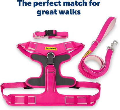 Easy Walk Comfort No Pull Dog Harness, Pink, Small