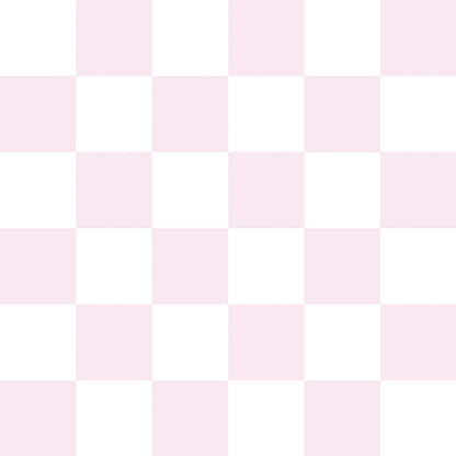 Pink and White Wallpaper Peel and Stick Checkered Wallpaper Pink Wall Paper Peel and Stick Modern Geometric Wallpapers for Girls Bedroom Kids Room 17.5" x 118" Adhesive Vinyl Contact Paper
