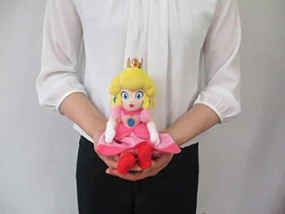 Little Buddy Super Mario All Star Collection 1418 Peach Stuffed Plush, 10",Multicolor