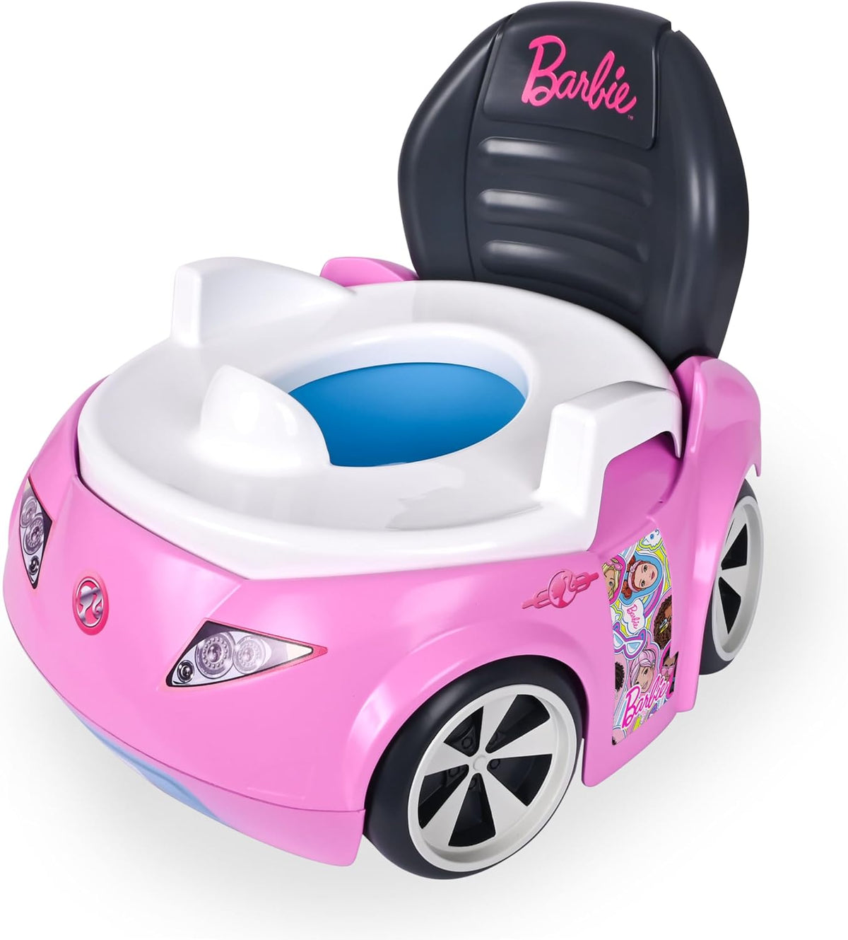 ™ Convertible Car Potty Training Toilet, Includes Detachable Toddler Toilet Seat and Kids Potty, Ages 12 Months and Up, Pink