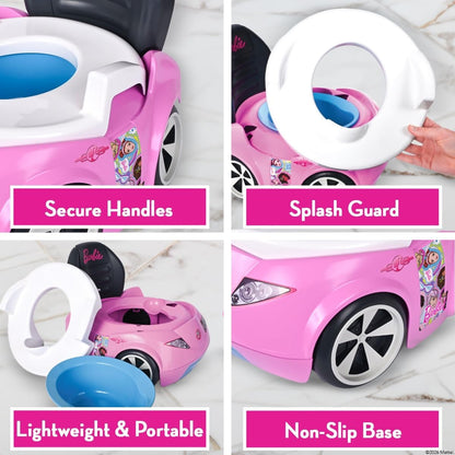 ™ Convertible Car Potty Training Toilet, Includes Detachable Toddler Toilet Seat and Kids Potty, Ages 12 Months and Up, Pink