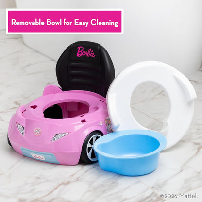 ™ Convertible Car Potty Training Toilet, Includes Detachable Toddler Toilet Seat and Kids Potty, Ages 12 Months and Up, Pink