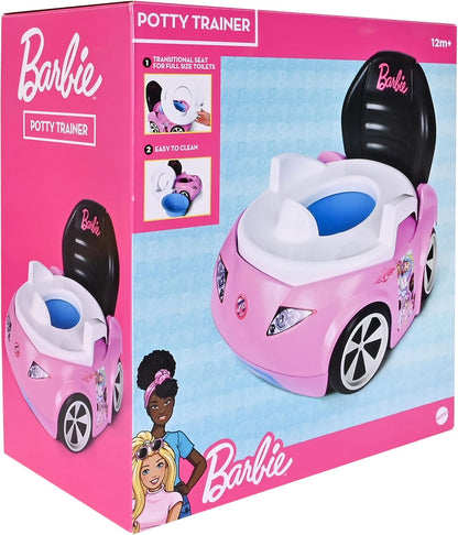 ™ Convertible Car Potty Training Toilet, Includes Detachable Toddler Toilet Seat and Kids Potty, Ages 12 Months and Up, Pink
