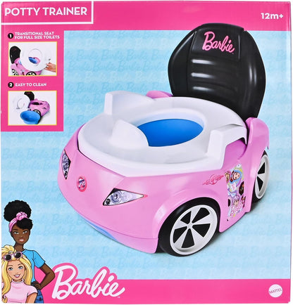 ™ Convertible Car Potty Training Toilet, Includes Detachable Toddler Toilet Seat and Kids Potty, Ages 12 Months and Up, Pink