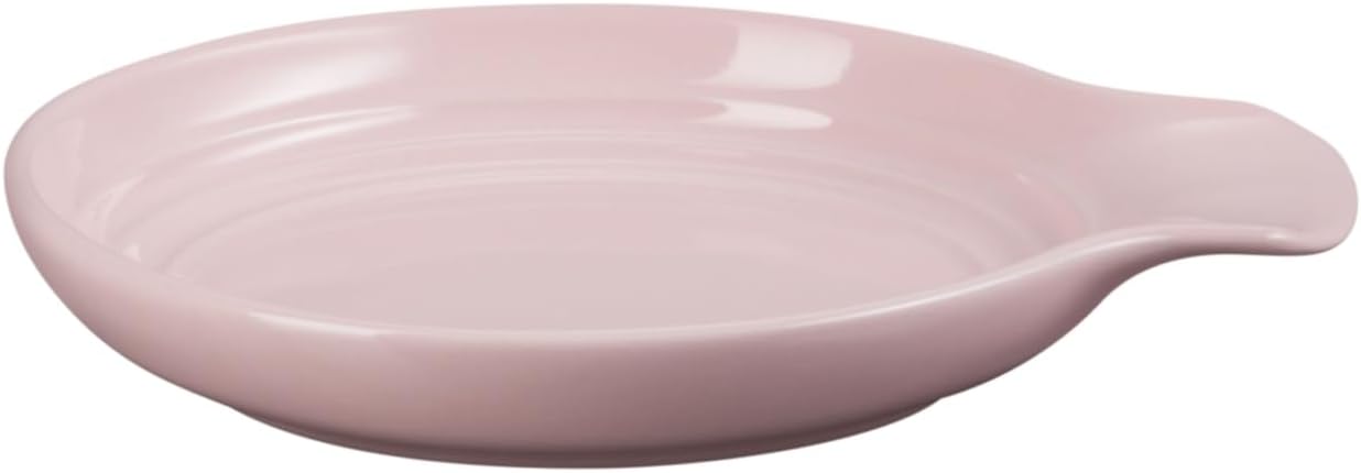 Le Creuset Stoneware Signature Round Spoon Rest 6", Chiffon Pink