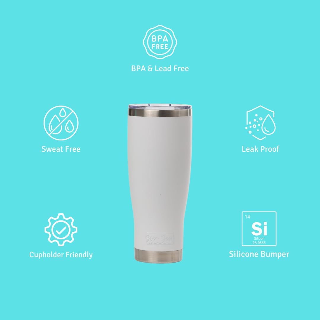 Key West 28 oz Stainless Steel Tumbler with Lid|Double Wall Vacuum Insulated