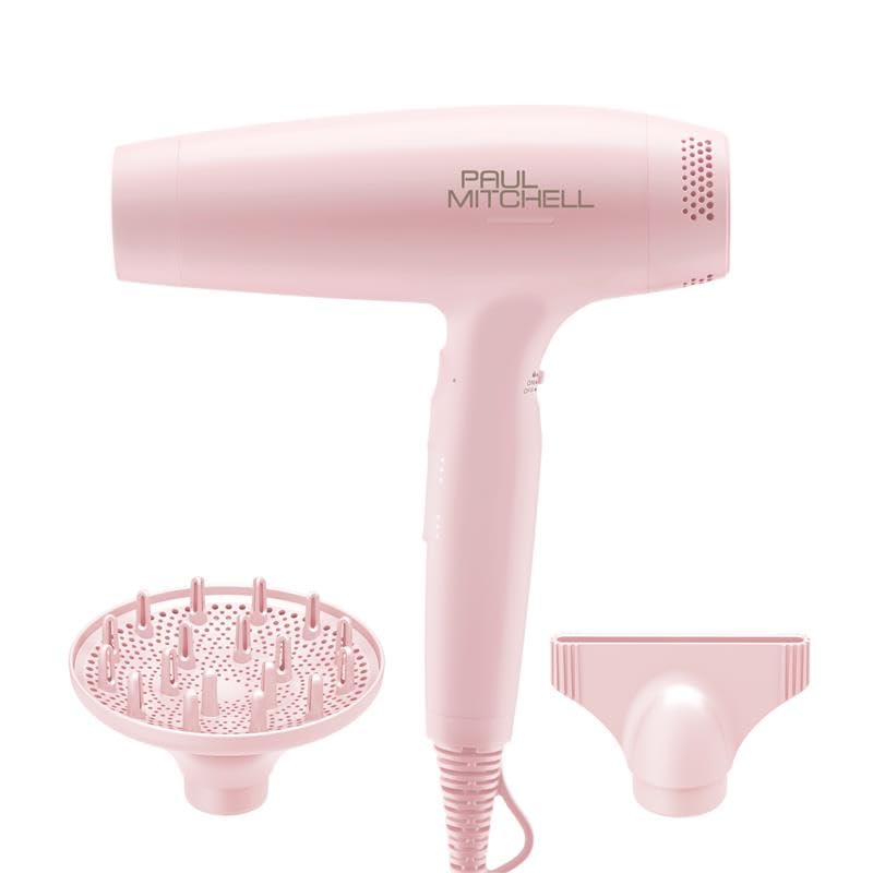 Paul Mitchell Dry Lightweight Professional Hair Dryer, Multiple Heat + Speed Settings, For Salon-Level Blowouts