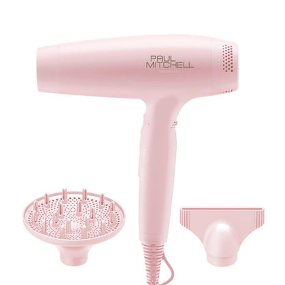 Paul Mitchell Dry Lightweight Professional Hair Dryer, Multiple Heat + Speed Settings, For Salon-Level Blowouts