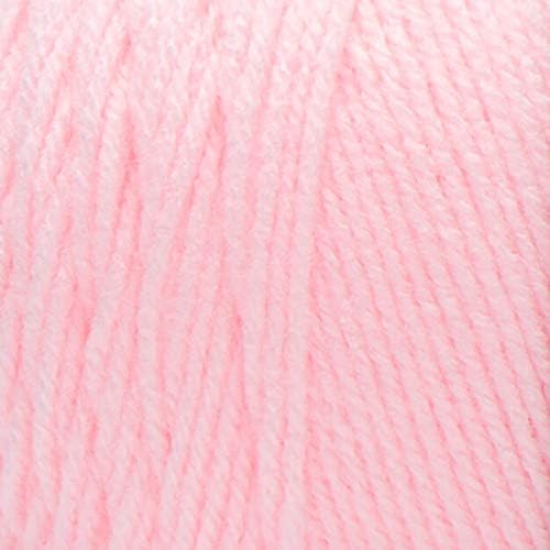 RED HEART Super Saver 3-Pack yarn, BABY PINK 3 Pack