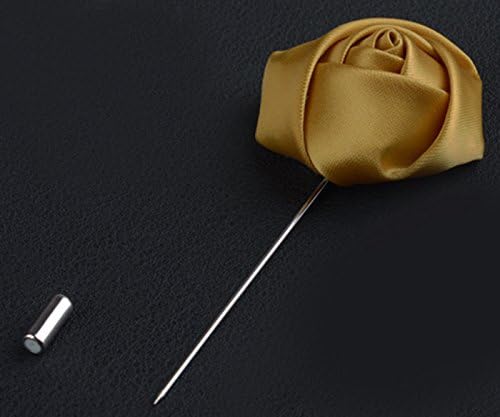 Flairs New York Gentleman's Essentials Premium Handmade Flower Lapel Pin Boutonniere
