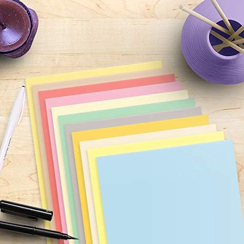 8.5 x 14" Pink Pastel Colored Paper - Great for Arts and Crafts, Invitations, Menus and Stationery Printing - 20lb Bond (75GSM) Legal Size Paper for Copy, Writing, Printing - 100 Sheets per Pack