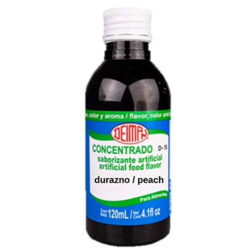 Deiman Artificial Food Flavoring Peach Concentrate E-15(4 fl oz)