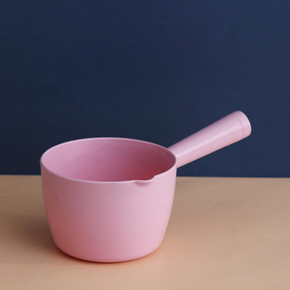 Generic 2pcs Kitchen Water Scoop Ladle Set, Large Plastic Multi-function Water Dipper Spoons in Blue and Pink for Household Kitchen and Bath Use