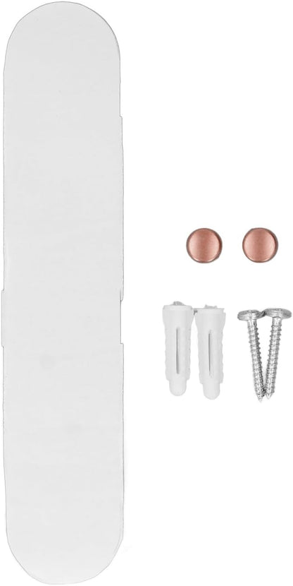 Toilet Paper Holder Wall Mount, 304 Stainless Steel Rustproof Toilet Tissue Roll Holder for Kitchen Bathroom (Rose Gold)