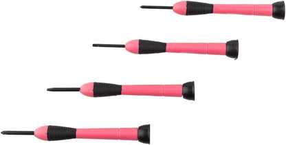 39-Piece Home Tool Kit with Carrying Case, Hand Tools Set with Pliers, Screwdrivers, Hammer,Pink