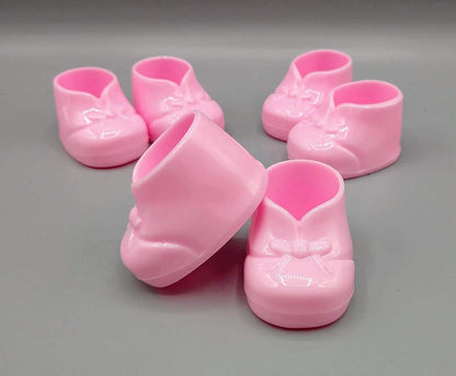 SL2Y-24 Pink Baby Shower Booties Shoes Favor Treats Decoration Cake and More