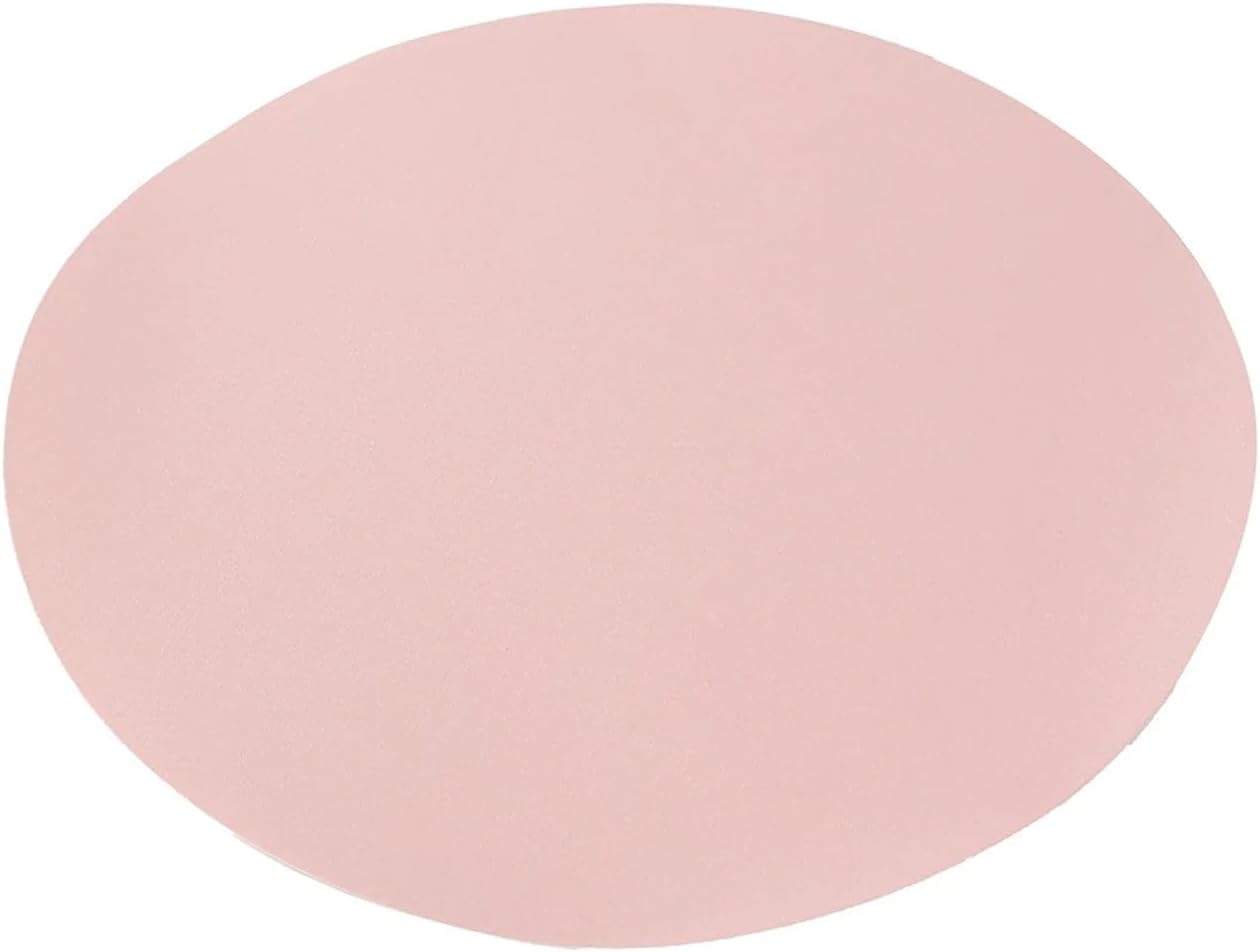 50 Pack 13 Inch Round Pink Paper Placemats – Elegant Disposable Lace Cut Table Mats for Wedding Reception Banquet Party Catering Events