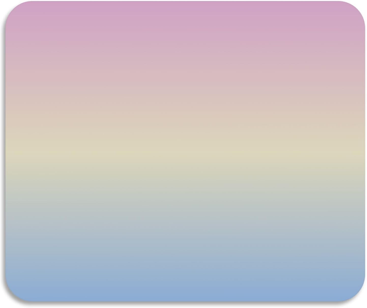 Blue Light Pink Gradient Dish Drying Mat for Kitchen Counter Absorbent Coffee Bar Mat for Countertops Easy to Clean Kitchen Drying Mats for Sink Dishes Pans Rack Utensils, 23.6"x19.7"
