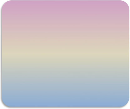 Blue Light Pink Gradient Dish Drying Mat for Kitchen Counter Absorbent Coffee Bar Mat for Countertops Easy to Clean Kitchen Drying Mats for Sink Dishes Pans Rack Utensils, 23.6"x19.7"