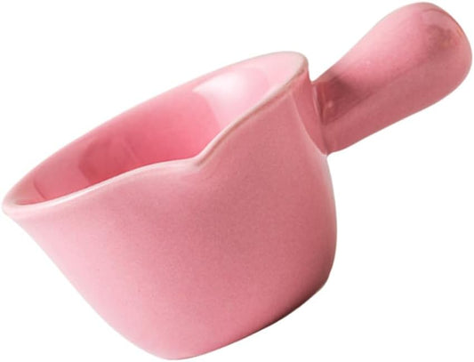 Ceramic Pot Mini Cooking Casserole Handle for Porridge and Sauces Easy to Clean for Gas Stove and Microwave