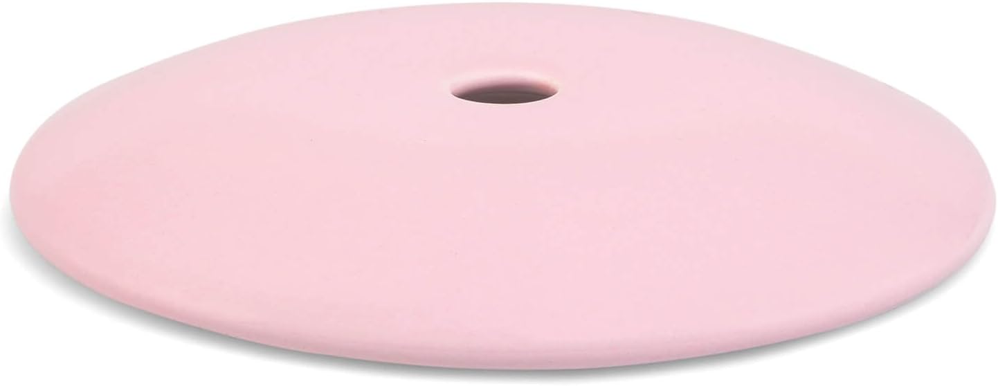 Tea Forte Porcelain Tea Cup and Lid, Steeps 8 oz., Microwave & Dishwasher Safe, Café Cup Rose Pink