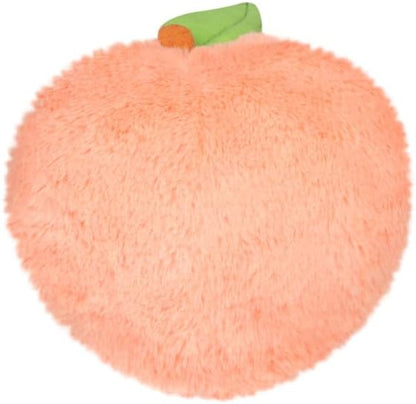 Squishable - Snugglemi Snackers Peach - Comfort Food Collection - 6.5 in - Soft Toy Collectible Stuffed Animal - Beans