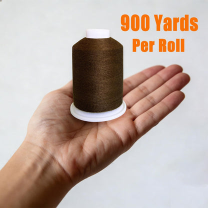 All Purpose Sewing Thread Polyester Total 1800Yards（Light Pink）