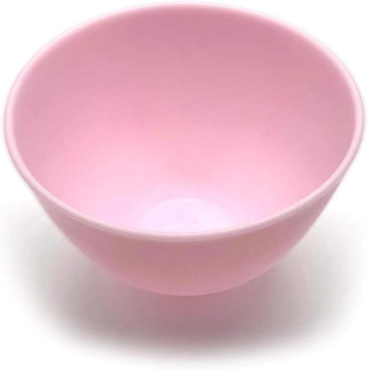 Art&Beauty 2PCS Silicone Mixing Bowls Reusable Prep and Serve Bowls Condiment Bowls Facial Mask Bowl for Skincare, DIY Craft, Mixing Facial Mask, Resin, Acrylic Painting, Holding Ingredient(Pink)