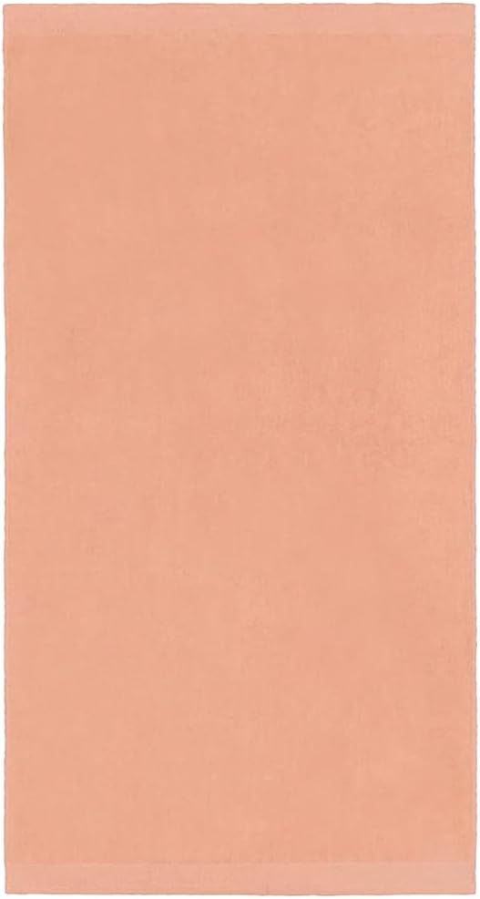 Kaufman – Velour Solid Color Bath Sheets, Beach Towel, Pool Towel, 100% Cotton, 30''x60'', Absorbent Towel (12, Peach)