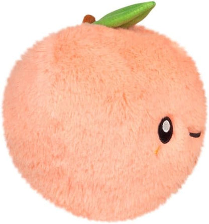 Squishable - Snugglemi Snackers Peach - Comfort Food Collection - 6.5 in - Soft Toy Collectible Stuffed Animal - Beans