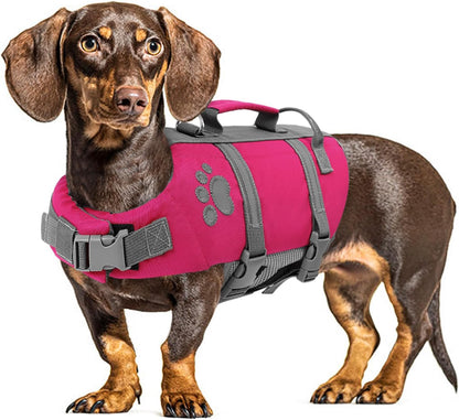 Small Dog Life Jacket, Ripstop Puppy Life Vest for Swimming